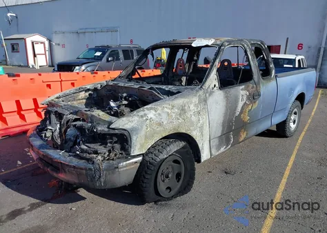 1997 Ford F-150 Lariat/Standard/Xl/Xlt из США, поврежденный, VIN 2FTDX1763VCA90435